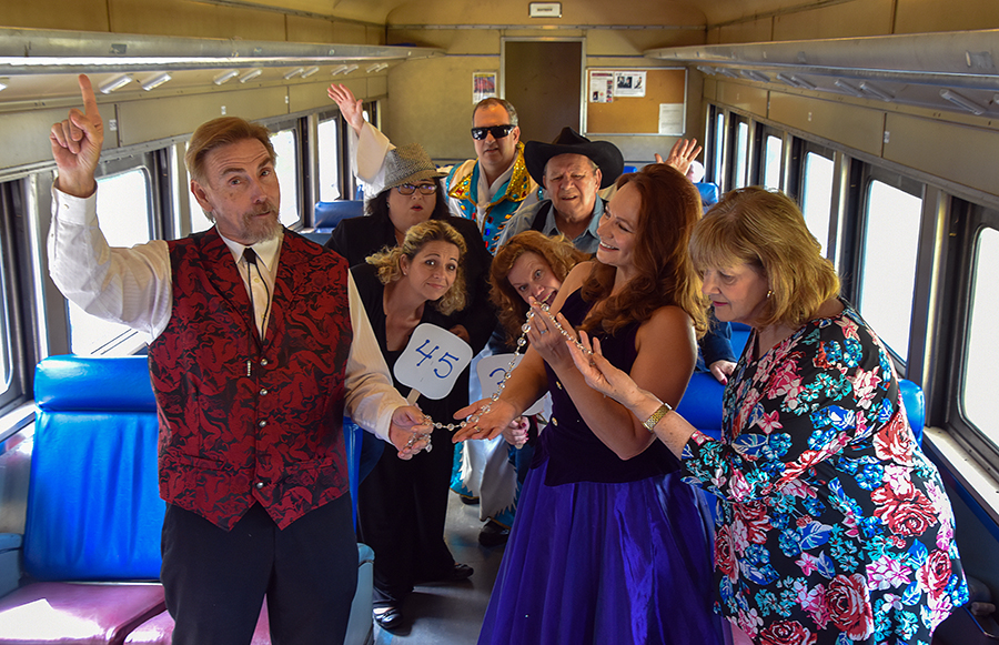 Play Detective on the Murder Mystery Train Ride