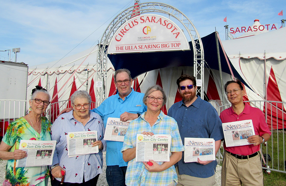 The News Staff Spends a Day at the Circus