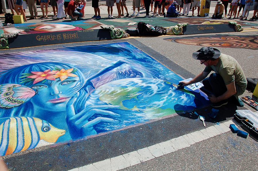 Chalk Festival Art on the Street, Literally! News of Sun City Center