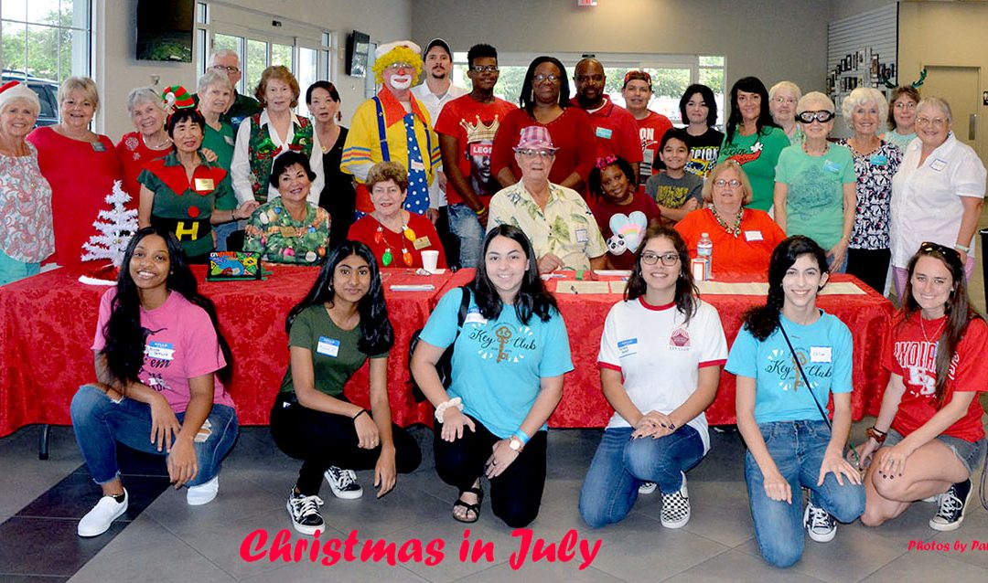 Third Annual Christmas in July a Tremendous Success