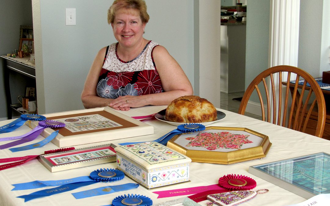 Creative Person: Kelly Freeman Loves Stitching and Needlework